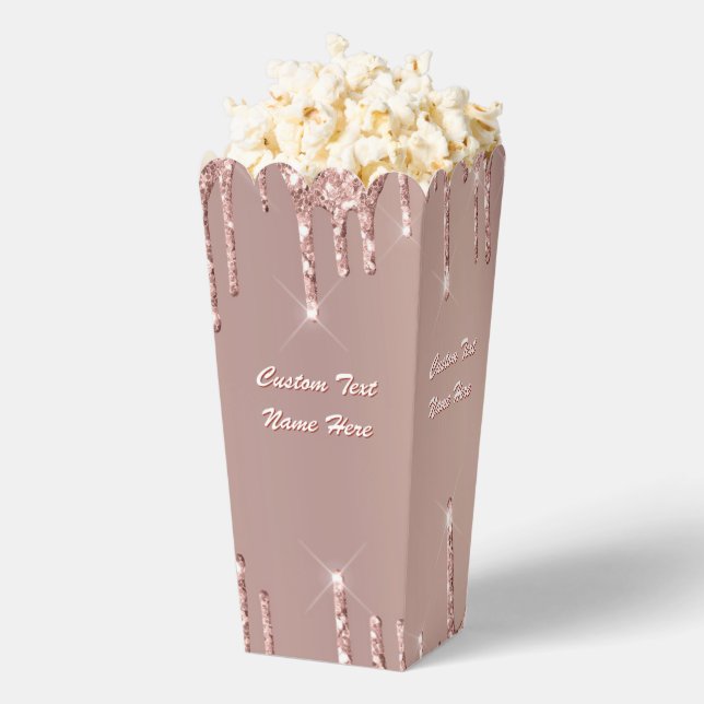 Cajas de palomitas de maíz con texto personalizado (apareció)