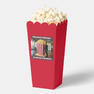 Cajas de palomitas de maíz para cualquiera