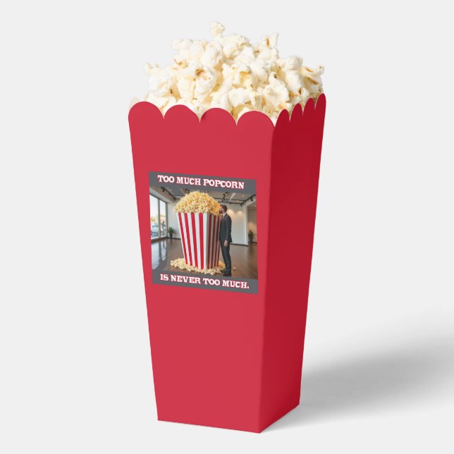 Cajas de palomitas de maíz para cualquiera (apareció)