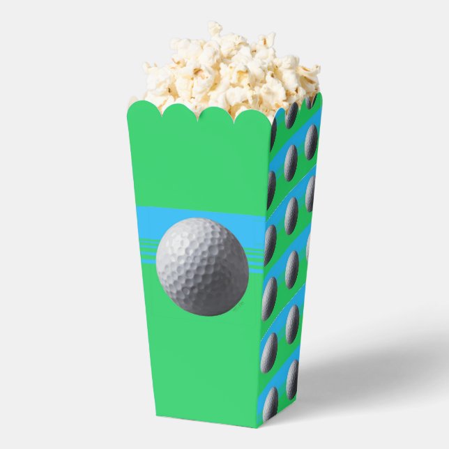 Cajas de palomitas de palomitas de golf (apareció)