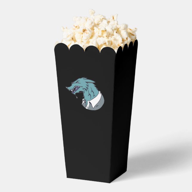 Cajas de palomitas negras Blue Werewoln (apareció)