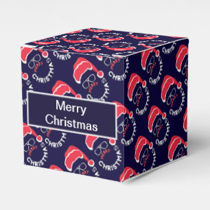 Cajas de Papá Noel de Feliz Navidad