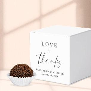 Cajas de Regalo de Boda de Amor y Gracias