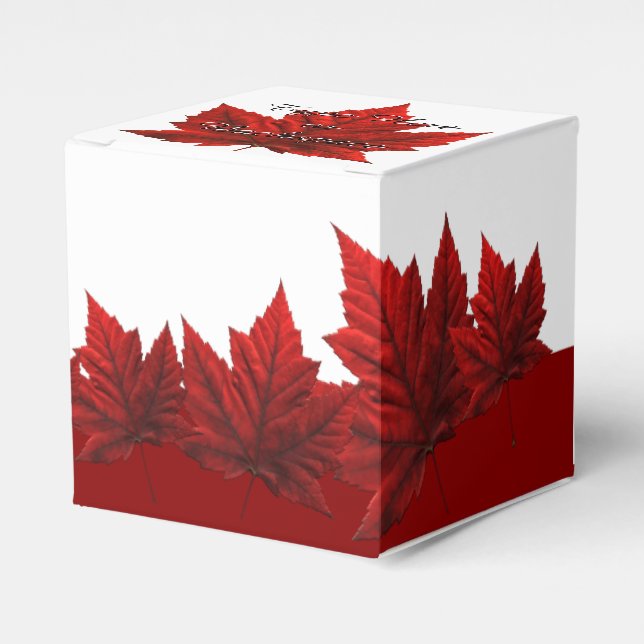 Cajas de regalo de Canadá personalizan cajas de re (Costado Anverso)