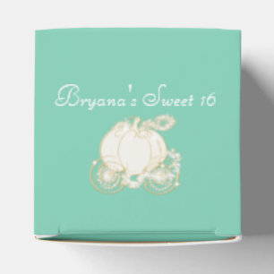 Cajas de regalo de Carruaje Dorado Cenicienta de C