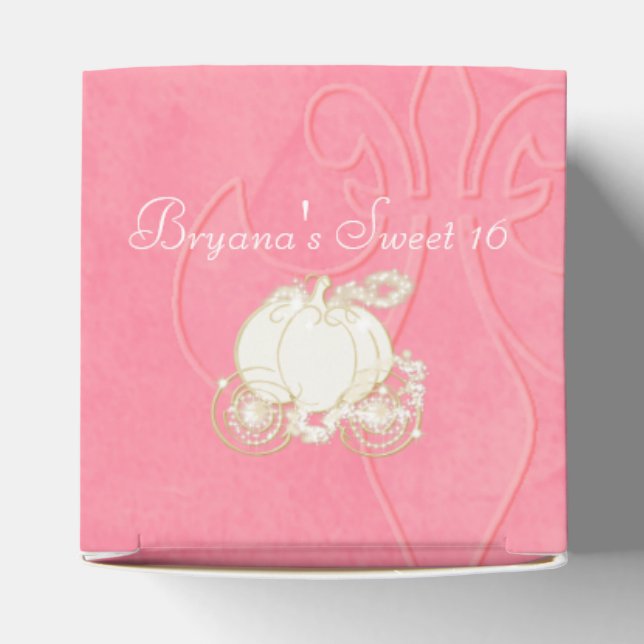 Cajas de regalo de fiesta de carruaje dorado de Ce (Parte superior)