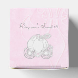 Cajas de regalo de fiesta de Cenicienta Carruaje d