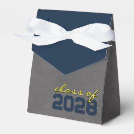 Cajas de regalo de graduación de pizarra amarilla