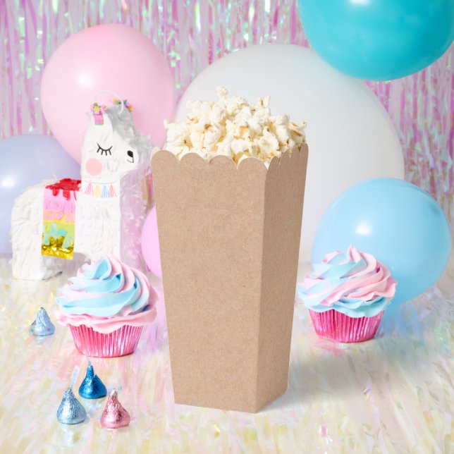 Cajas de regalo de palomitas de maíz estilo Kraft  (Fiesta)