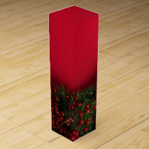 Cajas de regalo del vino del navidad