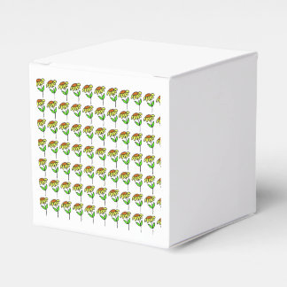 Cajas de regalo ilustradas para bodas, fiestas