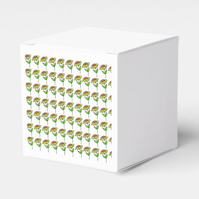 Cajas de regalo ilustradas para bodas, fiestas (Costado Anverso)