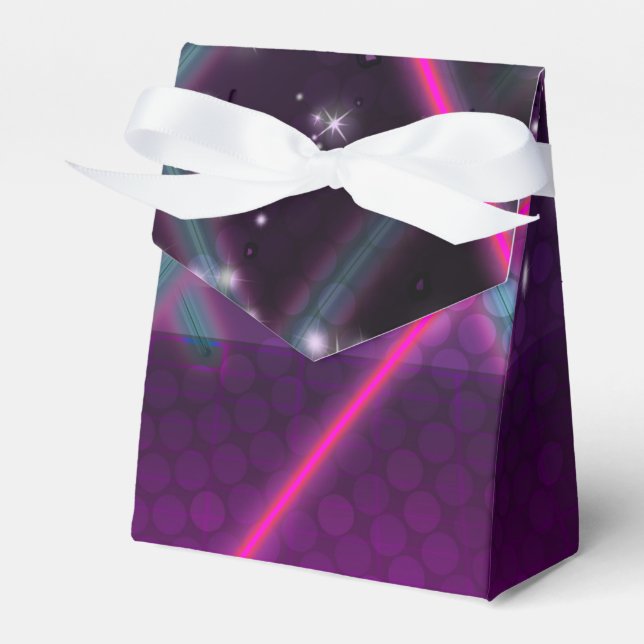 CAJAS DE REGALO PARA FIESTA RETRO GLAM DE LOS 80 (Front Side)
