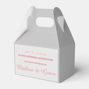 Cajas de regalo personalizadas para Bodas
