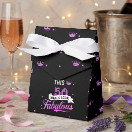 Cajas de regalo por el 50 cumpleaños para ella, pa