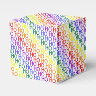 Cajas de regalo Rainbow Ho Ho Pattern