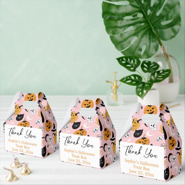 Cajas de regalo/regalo de Halloween personalizadas (Múltiple)