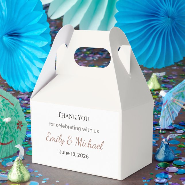 Cajas de Regalos de Boda | Pack de Regalos Dulces  (Fiesta)