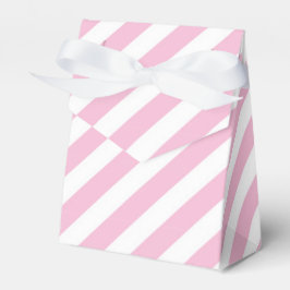 Cajas de regalos de cumpleaños a rayas rosadas y b
