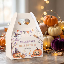Cajas de regalos de cumpleaños de Halloween de cal