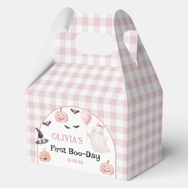 Cajas de regalos de cumpleaños de Halloween de fan (Anverso)