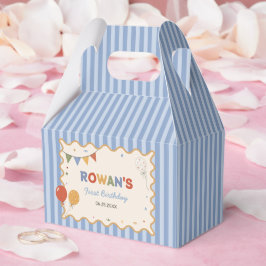 Cajas de regalos de cumpleaños divertidas con raya