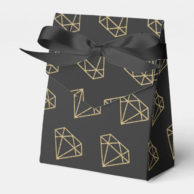 Cajas de regalos de fiesta con diseño moderno de d (Front Side)