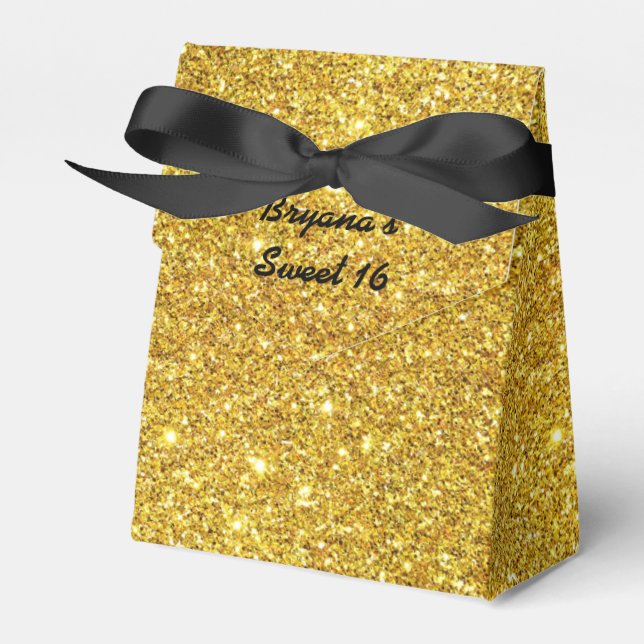 Cajas de regalos de fiesta de cumpleaños con brill (Front Side)