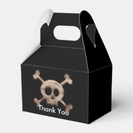 Cajas de regalos de fiesta de cumpleaños con hueso
