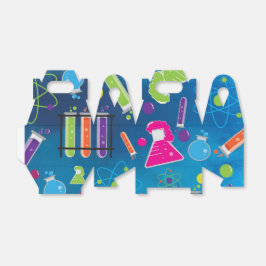 Cajas de regalos de fiesta de cumpleaños de cientí