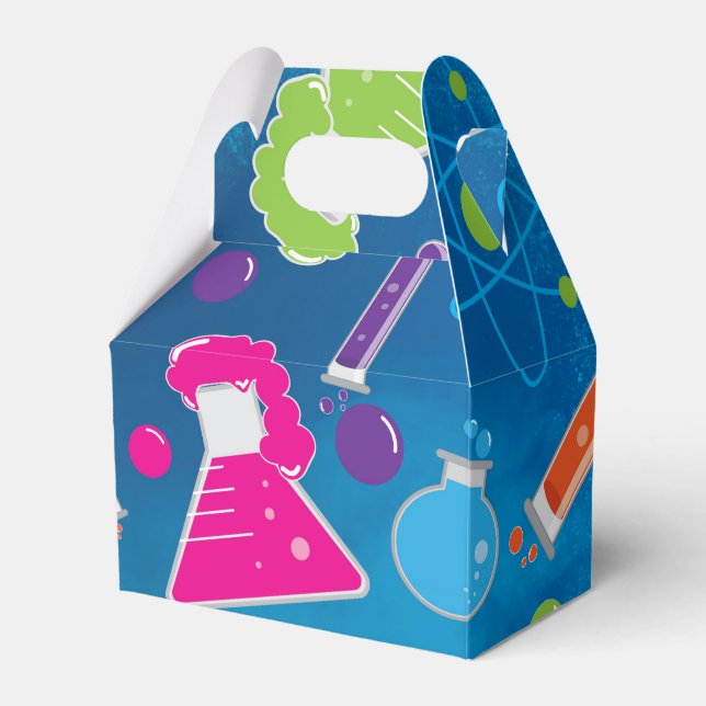 Cajas de regalos de fiesta de cumpleaños de cientí (Front Side)