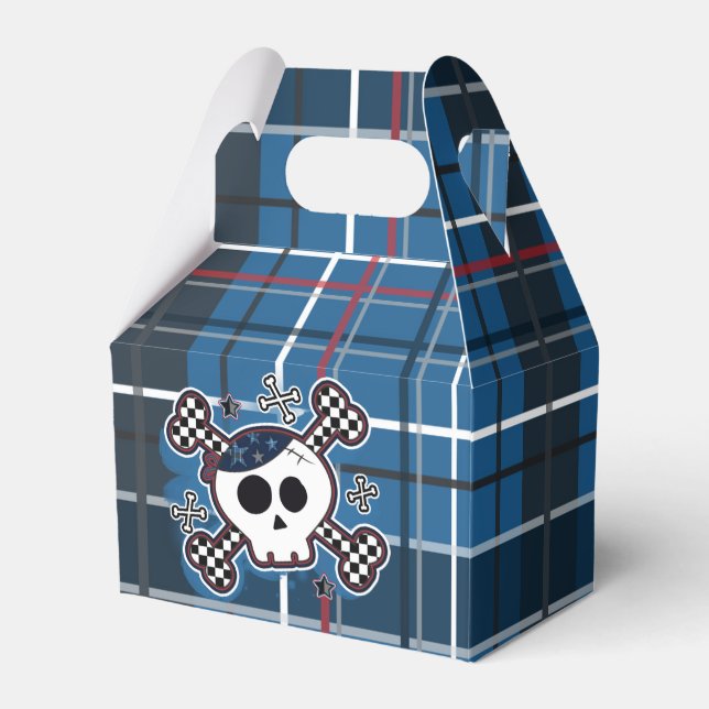 Cajas de regalos de fiesta de cumpleaños de huesos (Front Side)