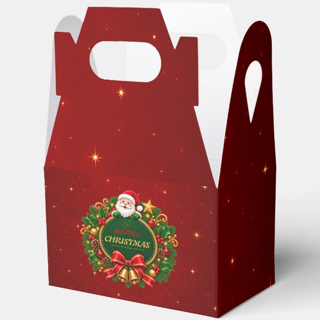 Cajas de regalos de fiesta de Navidad Editable (Abierto)