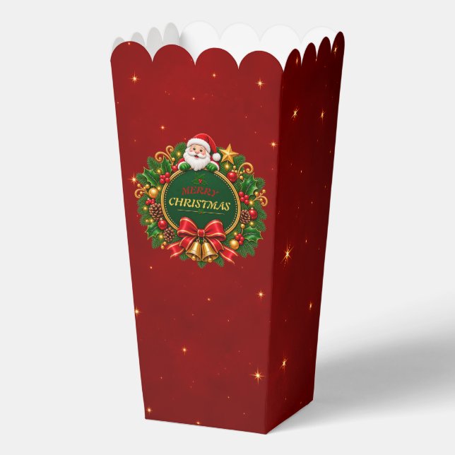 Cajas de regalos de fiesta de Navidad Editable (Anverso)