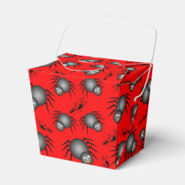 Cajas de regalos de Halloween con arañas lindas
