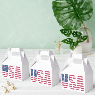 Cajas de regalos de la fiesta del orgullo patrióti