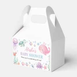 Cajas de regalos para baby shower de animales mari