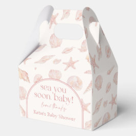Cajas de regalos para baby shower de caracoles Te 