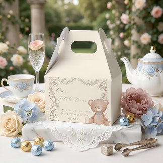 Cajas de regalos para baby shower del elegante osi