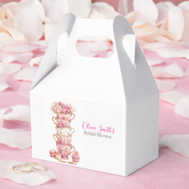 Cajas de regalos para desayuno nupcial de té