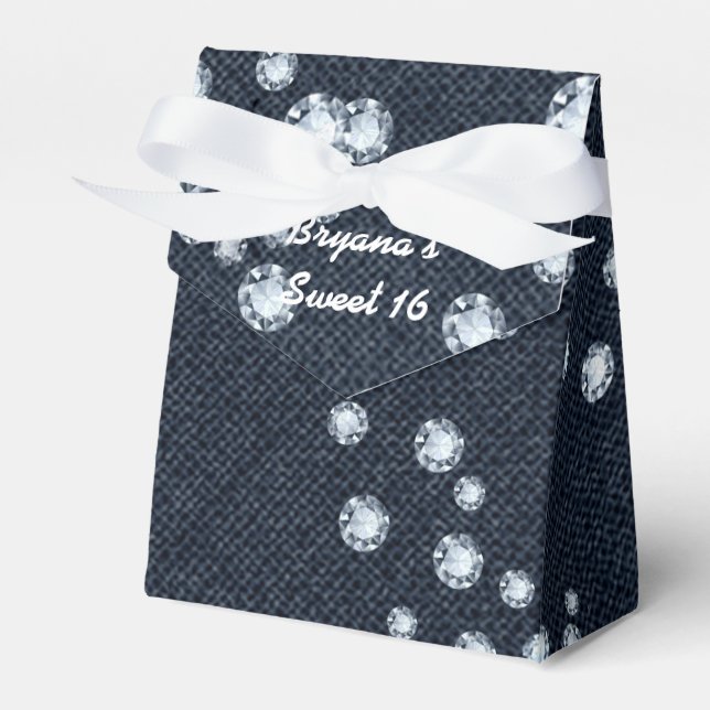Cajas de regalos para fiesta de cumpleaños de Deni (Front Side)