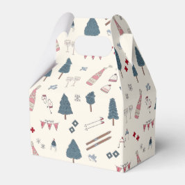 Cajas de regalos para fiesta de soltera de inviern