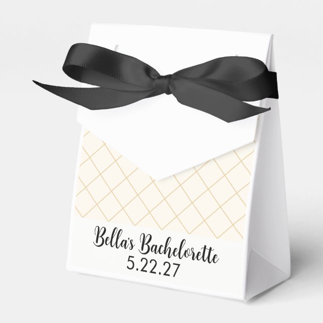 Cajas de regalos para la fiesta de soltera con cóc (Front Side)
