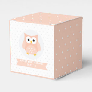 Cajas del favor de Baby Shower del búho