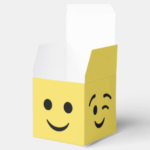 Cajas del favor de fiesta de la EMOJI