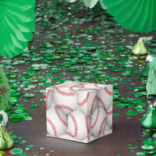 Cajas del favor del cumpleaños del béisbol del