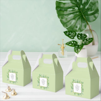 Cajas elegantes de cumpleaños personalizadas con v