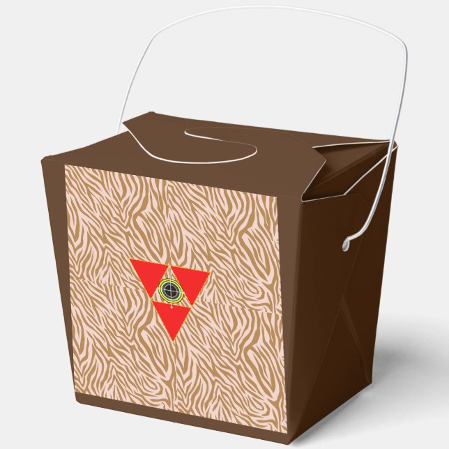 Cajas Elegantes para Favoritos para Todas las Ocas (Anverso)