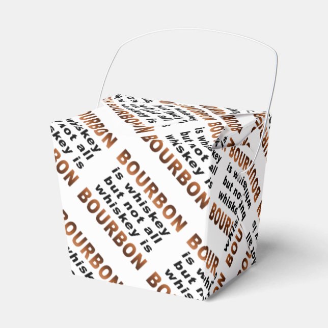 CAJAS FAVOR - ¡No todo Whiskey es BOURBON! (Front Side)