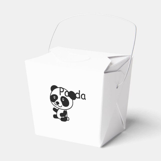 Cajas Favor Panda. (Front Side)